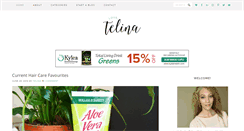 Desktop Screenshot of lovetelina.com